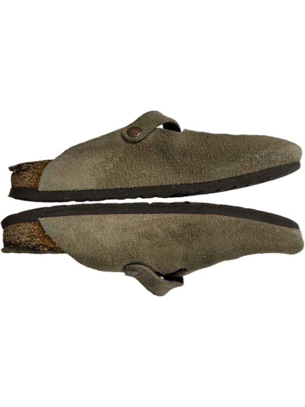 Birkenstock Women's Boston Soft Footbed Taupe Clogs Taupe EU 40 US 9 - Picture 6 of 9